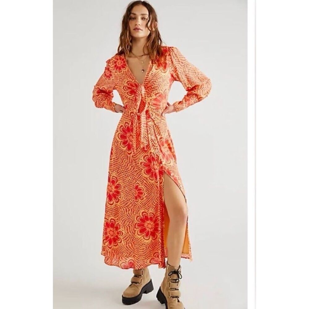 New Free People Napa in sunshine dress size S
